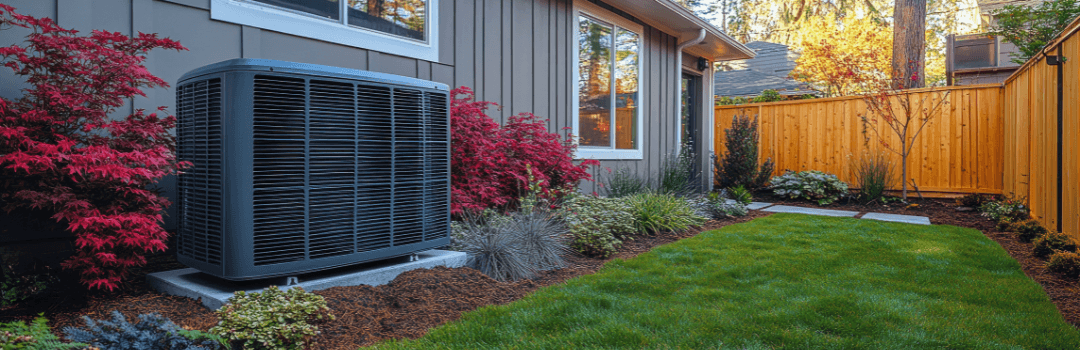 ac unit on side of house